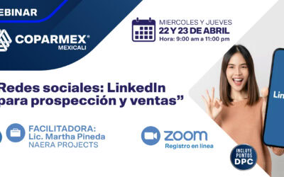 Webinar: “Redes sociales: LinkedIn para prospección”
